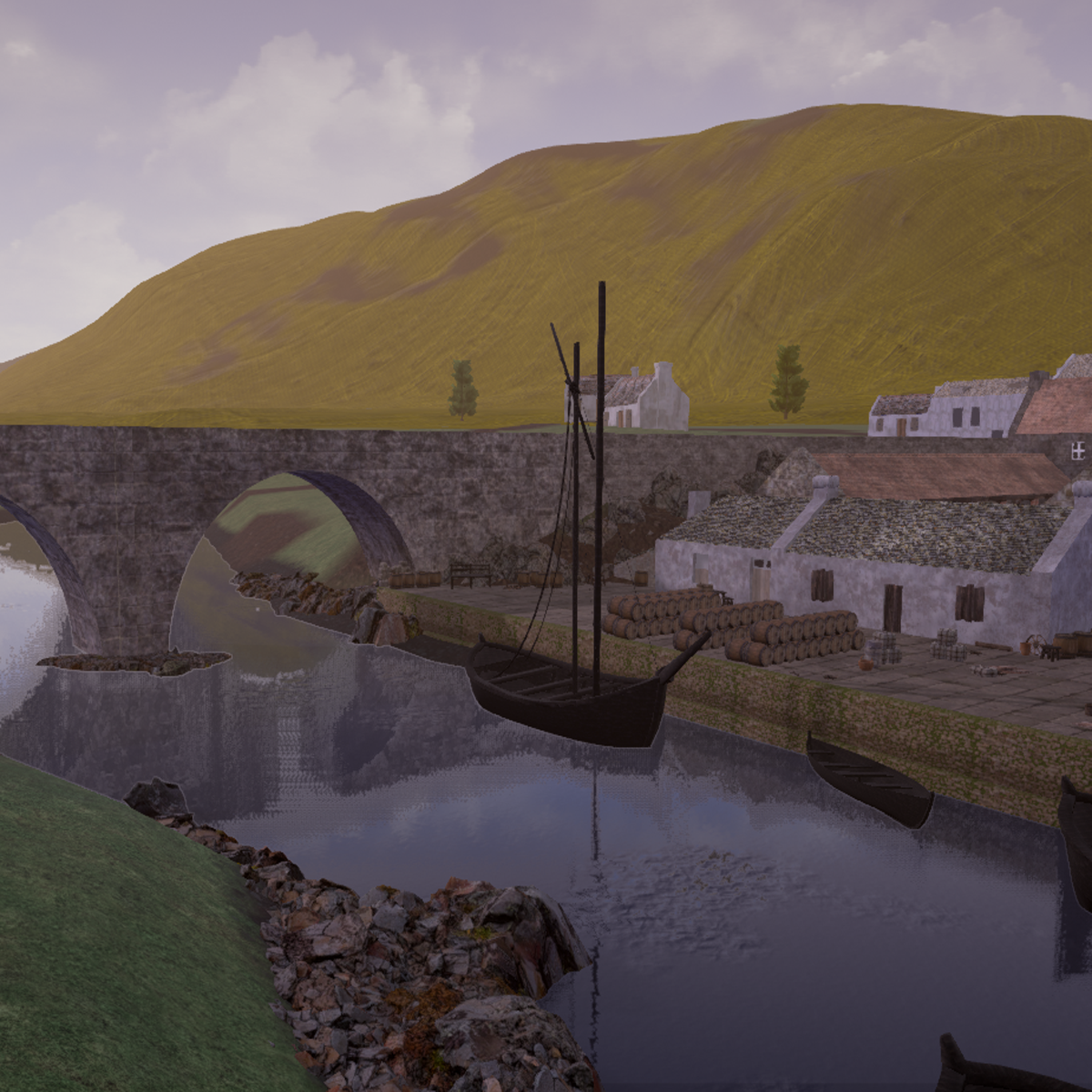 19th Century Fish Curing Yard 3